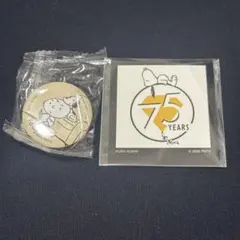 くら寿司 スヌーピー 缶バッジ・シールのサムネイル