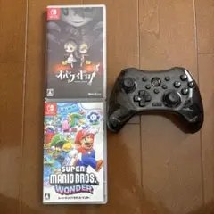 【Switch】マリオワンダー / オバケイドロ / コントローラー 3点セット