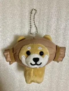 旅するマメしば　茨城限定　水戸納豆　ぬいぐるみキーチェーン