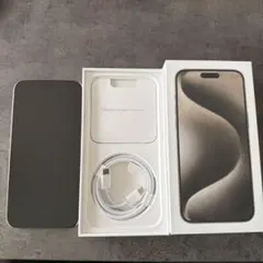 Apple iPhone 15 Pro Max 256gb ナチュラルチタニウム