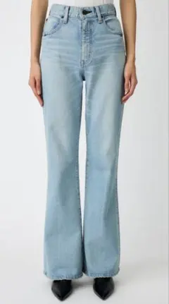 超美品✨MOUSSY【せいら氏着用】MVS L/BLU FLARE 25in