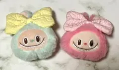 LABUBU ラブブ ぬいぐるみ キーホルダー 2個セット
