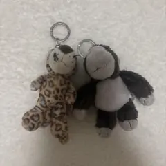 NICI ぬいぐるみ キーホルダー 2個セット