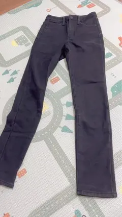 GU 裏起毛パンツ　ブラック