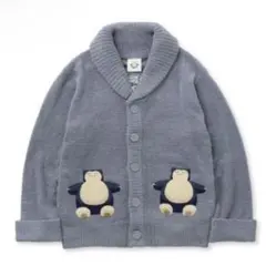 ポケモン　カビゴン　ジェラートピケ　カーディガン　ルームウェア