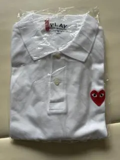 美品COMME des GARÇONS PLAY ポロシャツ XL ホワイトのサムネイル