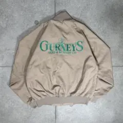 GURNEY'S　ワークジャケット　スタジャン　企業　90s　USA製　植物のサムネイル
