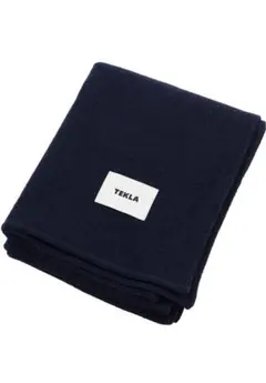 TEKLA / ブランケット 130x180cm ダークブルー