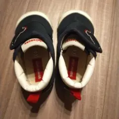ミキハウス　ネイビー　ファーストシューズ　12.5cm