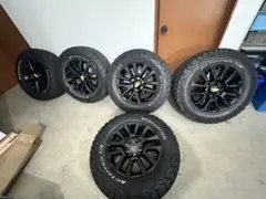 プラド150ブラックエディション純正ホイール18インチ 5本のサムネイル