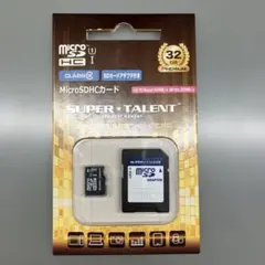 SUPER TALENT 32GB MicroSDHCカード