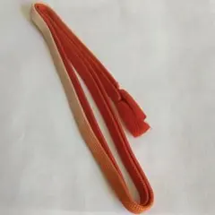 新品　帯締め　オレンジグラデーション