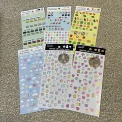 100均使いかけシールまとめ売り