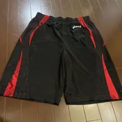 ASICS GELBURST バスケットボールパンツ ブラック/レッド