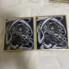 週末値引☆鬼滅の刃　WEBSHOPくじ　アクリル色紙　伊黒小芭内　2点セット