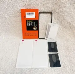 Google Pixel 9 ガラスフィルム レンズ保護フィルム ガイド枠付