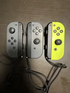 任天堂Switch純正Joy-Conコントローラー 3個セット⭐︎ジャンク品