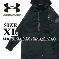 アンダーアーマー アンディナイアブル ロングジャケット XL 黒 防風 撥水