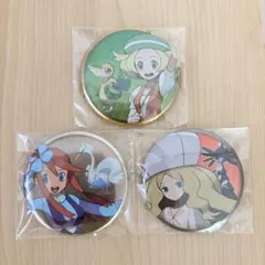 ポケモン 缶バッジ イッシュ地方編 3点 まとめ売り