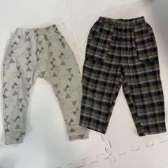 ペアマノン 90cm ロングパンツ 2枚組