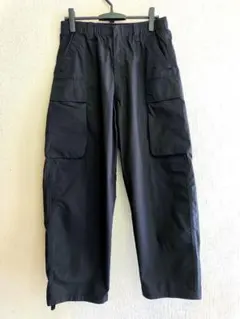 UNIQLO U ワイドフィットカーゴパンツ カラー09BLACK サイズM