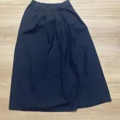 earth music &ecology フレアスカート 紺色