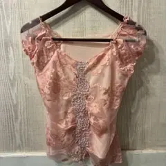 花柄 キャミソール