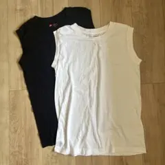Hanes Japan Fit ノースリーブ 2枚セットのサムネイル