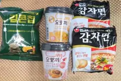 韓国食品セット 即購入可能　最安値1500→1350のサムネイル
