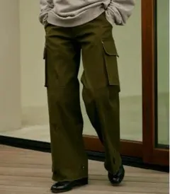Soerte ワイドストレート ミリタリー カーゴパンツ　サイズ1