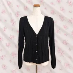 axes femme アクシーズファム　ニットカーディガン　トップス　Mサイズ