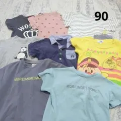 【男の子】半袖Ｔシャツ　８枚　まとめ売り　夏保育園　着替え