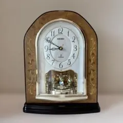 金ピカの存在感！レトロで気品あるSEIKO置き時計 アンティーク