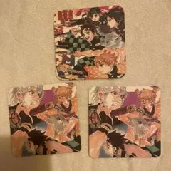 鬼滅の刃 コースター 3枚セット