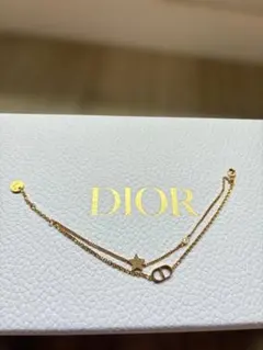 Dior Petit　スター＆CD ダブルブレスレット ゴールドのサムネイル