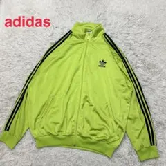 美品 70s アディダス デサント トラックジャケット 5号 緑 ADS-4F