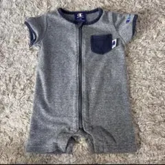 Champion チャンピオン ロンパース カバーオール グレー70