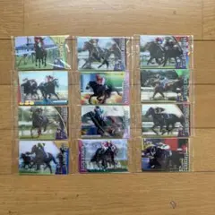 競馬トレーディングカードセット　名馬列伝 JRA ヒーロー列伝 競馬カード 23枚セット - メルカリ