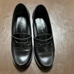 HARUTA ブラックローファー