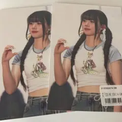 ◎ME:I 高見文寧 オンラインくじ F賞 ステージフォトポストカード