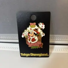 ディズニーランドクリスマスファンタジー ピンバッジ 2004