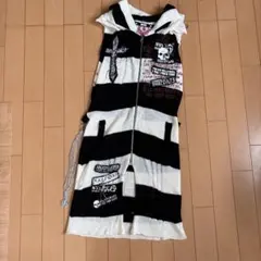 新品 d.i.a STICK TOONES フード付きパーカー ピンク - メルカリ