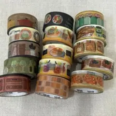 【中古】bande マスキングテープ　15本セットのサムネイル