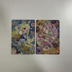 スペースバズリウムスター ブルー サイン ピンク つむぎ ひまり アイプリカード