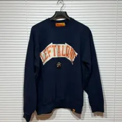 Left Alone ネイビー トレーナー