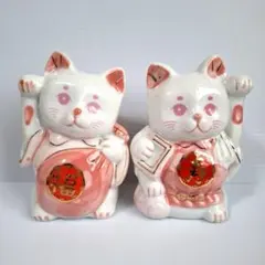 レトロ招き猫 まねきねこ マネキン 猫 9 ラッキーフォーチュン猫の