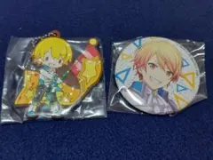 プロセカ 天馬司 ラバーキーホルダー、缶バッジ