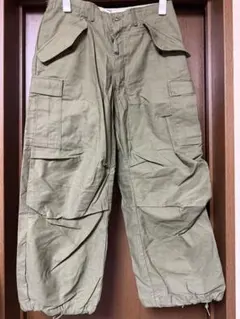 激レア 90s デッド 未使用 フランス軍 実物 サスペンダー付 カーゴ 