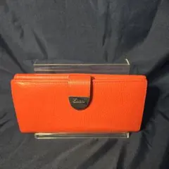 【GUCCI】　長財布　オレンジレザー　レッド　グッチ　レディースのサムネイル
