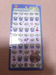 トイストーリー　リトルグリーンメン　ボンボンドロップシール　ミニ　正規品